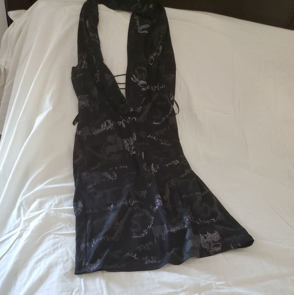 black dress